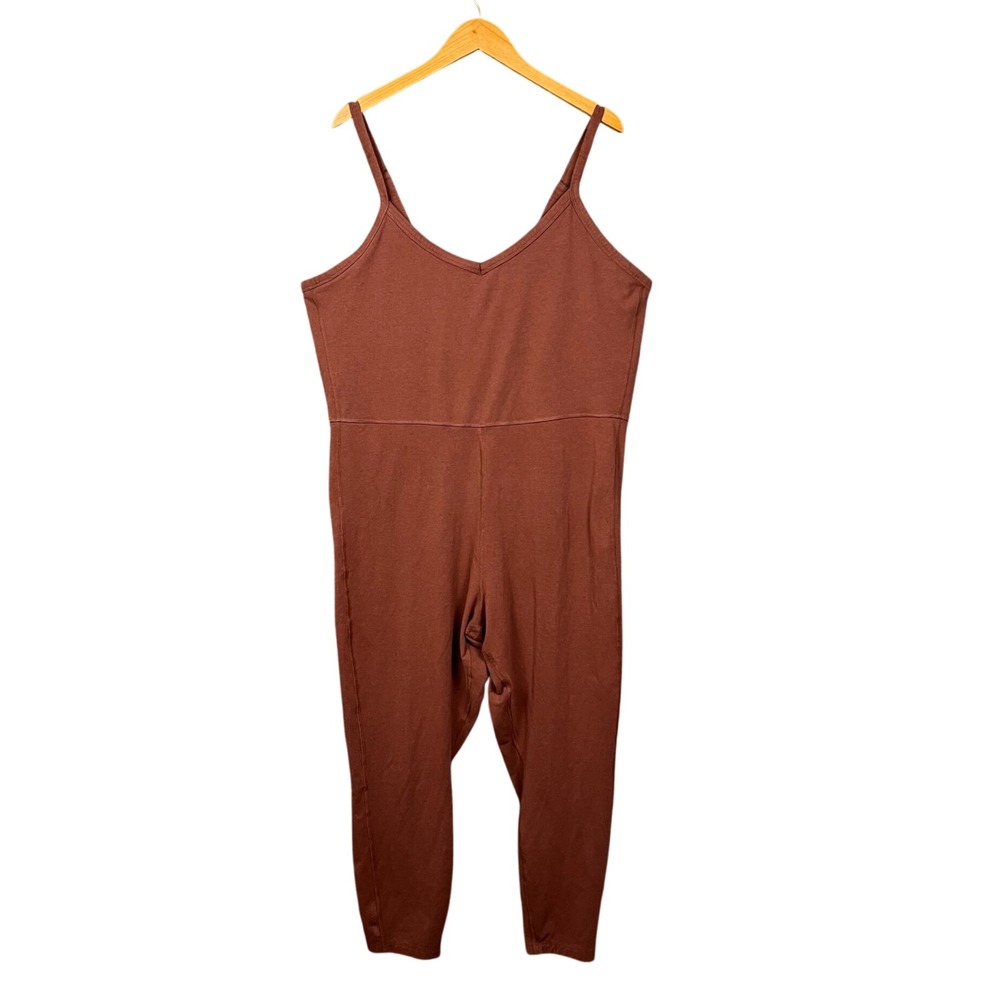 Old Navy Active PowerChill Jumpsuit Womens 3X Built-In‎ Bra Yoga Athleisure Gym